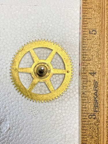 New Haven Clock Movement Strike Side 4th Wheel (See Pics to ID Mvmt) (KD2191)