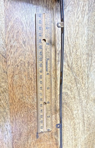 Antique Brass Banjo Clock Side Trim 12 Inches Long      (LL5250)
