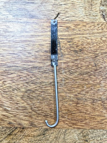 Ingraham (Stamped 5 28) Clock Movement Pendulum Rod And Spring (K8565)