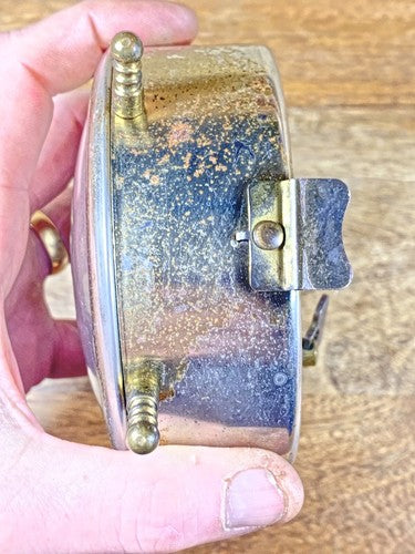 Lux Juliet Model Alarm Clock For Parts Or Repair Springs Are Good (K9964B)