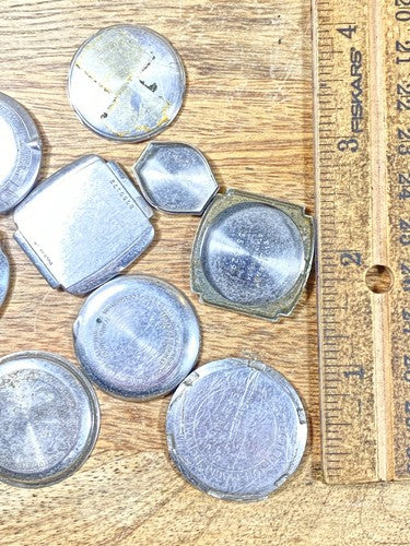 Assorted Lot Of Old Watch Case Parts (Lot Of 10) (KD1774)