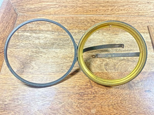 Antique French Clock Bezel (No Glass) (119.02 Dia, 94.27mm Inner Dia)  (KD268)