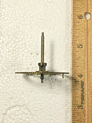Gilbert Clock Movement (Stamped 24) Strike Side 4th Wheel (See Pics To ID(K9594)