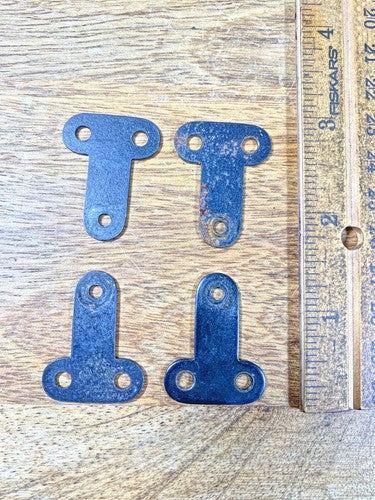 Chinese Clock Movement Mounting Brackets (See Pics To ID Movement) (KD1576)