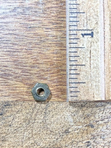 Ingraham (Stamped 5 28) Clock Movement Nut (See Pics To ID Mvmt)(K8568)