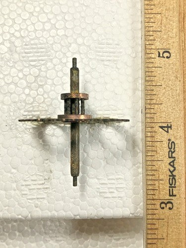 Ingraham (Stamped 4 26) Clock Movement Time Side 4th Wheel (See Pics)(K7920)