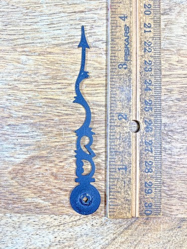 Old Clock Minute Hand 3 13/16 Inches Long (Arbor Dia 2.5mm X 2.5mm ) (KD2251)