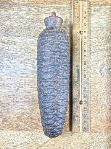 Cuckoo Clock Pine Cone Weight 1270g Or 2lb 12.8oz, 6.7 Inches Long     (WT028)