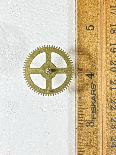 Hermle 1051-030 Clock Strike Side 5th Wheel - Vintage Clock Parts (KD1057)