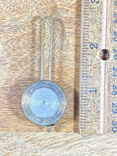 Old 2 1/2 Inch Long Clock Pendulum Bob (1.2oz)   (KD655)