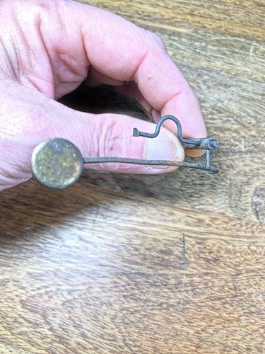 Waterbury Clock Movement Chime Bell Hammer (See Pics to ID Mvmt)   (K8332)