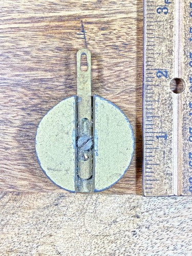Antique 2 1/4 Inch Long Clock Pendulum Bob (2.9oz) (KD959)