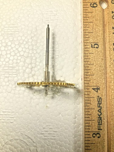 Jauch Clock Movement (PL 21cm) Time Side 4th Wheel (See Pics To ID) (K8563)