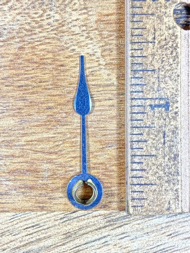 Old Clock Hour Hand 1 3/8 Inches Long  (4.38mm Arbor Dia) (KD785)