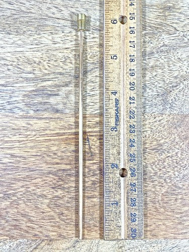 Clock Copper Chime Rod 6.36mm Diameter Threads x 6 1/8 Inches Long    (KD975)
