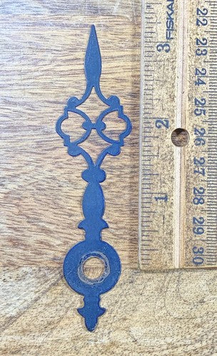 Vintage Clock Hour Hand 3 1/4 Inches Long  (7.60mm Arbor Dia)   (KD459)