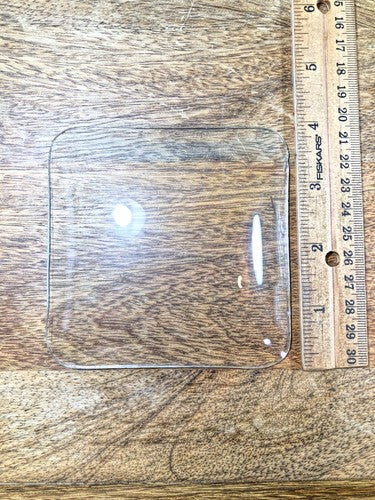 98.81mm Square Convex Clock Glass   (K8752)