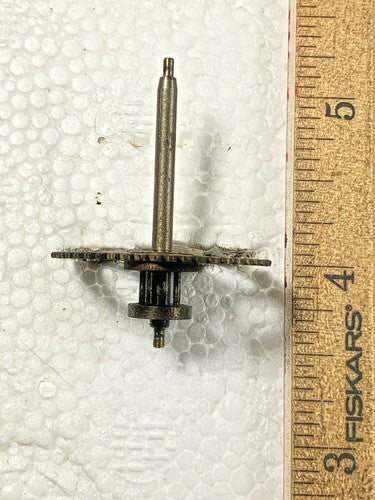 Gilbert Clock Movement (Stamped 24) Time Side 4th Wheel (See Pics To ID)(K9599)