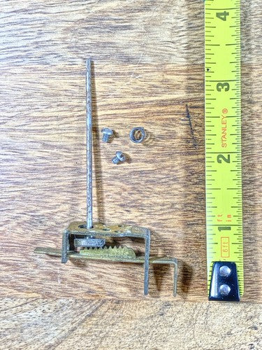 Gilbert Clock Movement (Stamped 24) Pendulum Bridge (See Pics To ID)    (KD1150)