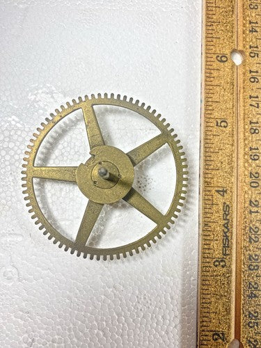 JC Brown Clock Movement (8Day) Strike Side 3rd Wheel   (KD1441)