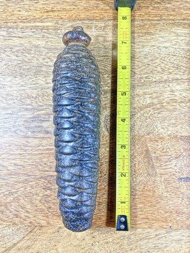 Cuckoo Clock Cast Iron Pine Cone Weight 1150g, 7.1 Inches Long (WT001)