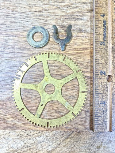 Old Sessions Clock Movement Count Wheel (See Pics To ID Movement)    (KD1657)