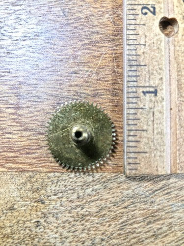 John Wanamaker Anniversary Clock Movement Hour Wheel (See Pics To ID)(K9015)