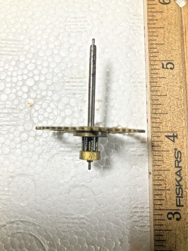 Old Baden Clock Movement Time Side 4th Wheel (See Pics To ID Mvmt)   (K8813)