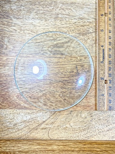 4.89 Inch Or 124.2mm Diameter Convex Clock Glass (KD820)