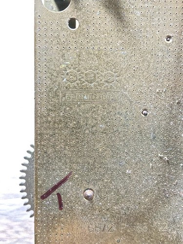 SBS Feintechnik 661 Clock Movement Rack Hook (See Pics To ID Mvmt) (K8717)