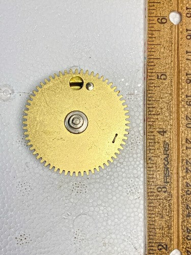 Jauch 77 Grandfather Clock Movement Time Side Main Wheel  (KD2165)