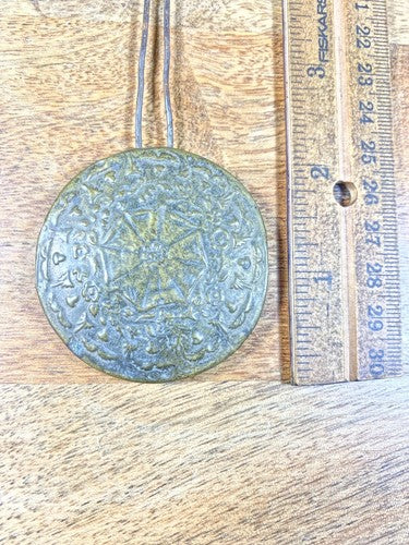 Antique 5 3/4 Inch Long Clock Pendulum Bob (3.9oz) (Needs Rating Nut)(KD874)