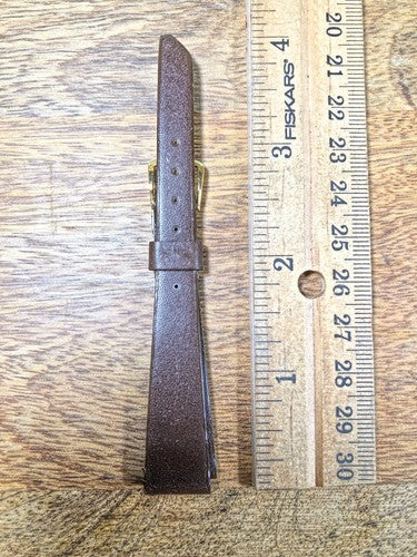 Vintage Speidel (NIB) Brown Calfskin Watch Band (14mm or 9/16") (K8315)