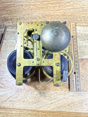 Ingraham (Stamped 06 ) Clock Pendulum Rod And Spring (See Pics To ID) (KD810)