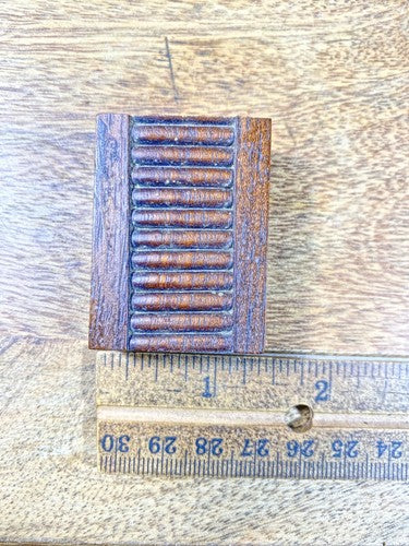Old Junghans Wooden Clock Column Part  (KD804)