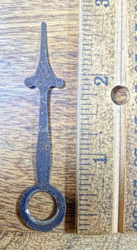 Antique Clock Hour Hand 2 11/16 Inches Long  (9.47mm Arbor Dia) (KD331)