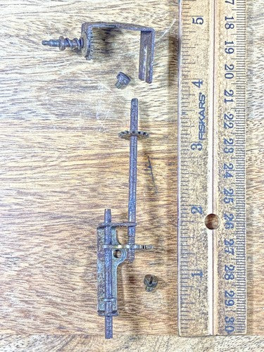 Ingraham Clock Movement (Stamped 11 20) Pendulum Bridge (KD1413)