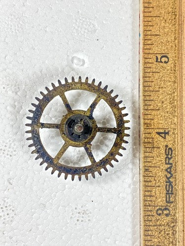 Plymouth (Seth Thomas) Type 89 Clock Movement Time Side 4th Wheel    (KD1596)