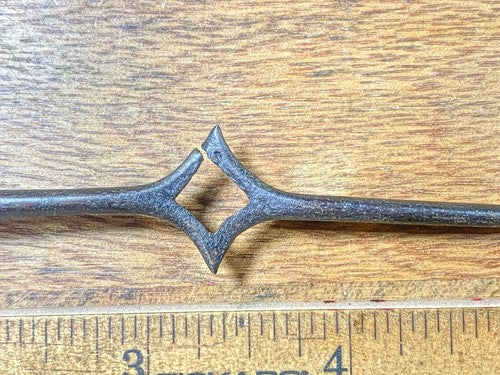 Old Clock Minute  Hand 6 1/16" Long Minute Hand (See Desc For Arbor Size)(KD327)