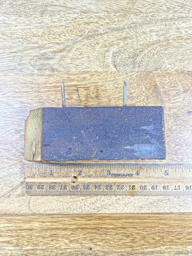 Mantel Clock Side Piece 4 3/4 Inches Long X 1 3/4 Inches Tall X 0.79" (KD1529)