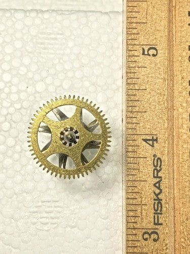 Junghans W 274 / 200 Clock Movement Strike Side 3rd Wheel (See Pics) (K8679)