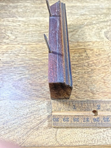 Mantel Clock Side Piece 4 3/4 Inches Long X 1 3/4 Inches Tall X 0.79" (KD1529)