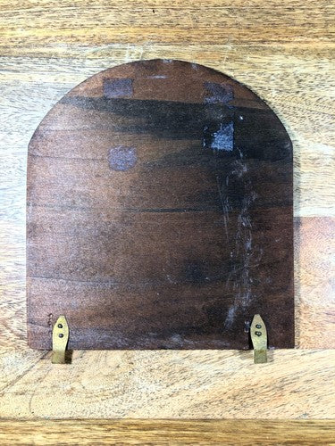 Seth Thomas Tambour Clock Wooden Back Door 6 3/4 X 7 1/4 Inches (LL5179)