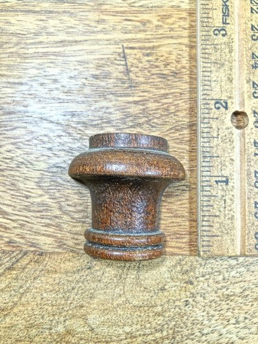 Old Junghans Wooden Clock Column Part  (K9746)