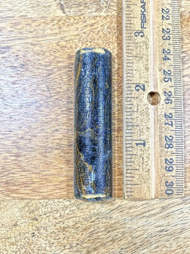 Old 2.57 Inch Long Mantle Clock Column (K9812)