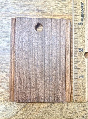 Novelty Clock Back Door 2 1/4 X 3 1/8 Inches    (KD451)