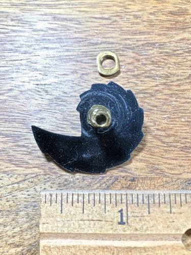 Made In Japan Clock Movement Hour Wheel (See Pics To ID Mvmt)  (K8603)