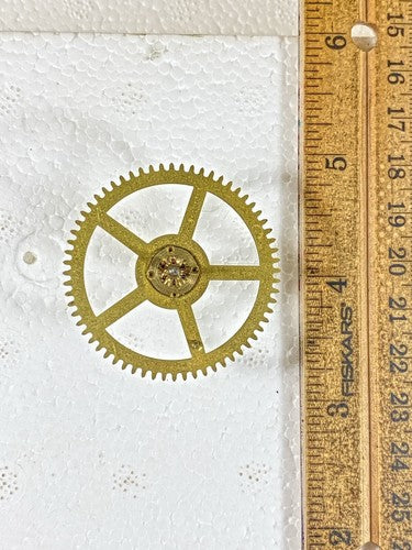 Sessions Clock Movement Strike Side 4th Wheel (See Pics To ID Movement) (KD1079