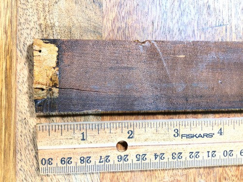 Seth Thomas Clock Bottom Back Board 10 15/16 Inches X  1 7/16 Inches   (K9150)