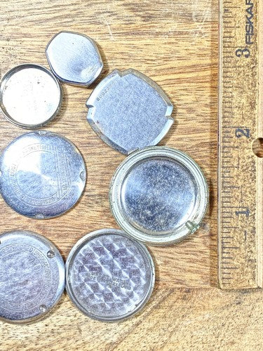 Assorted Lot Of Old Watch Case Parts (Lot Of 10) (KD1775)